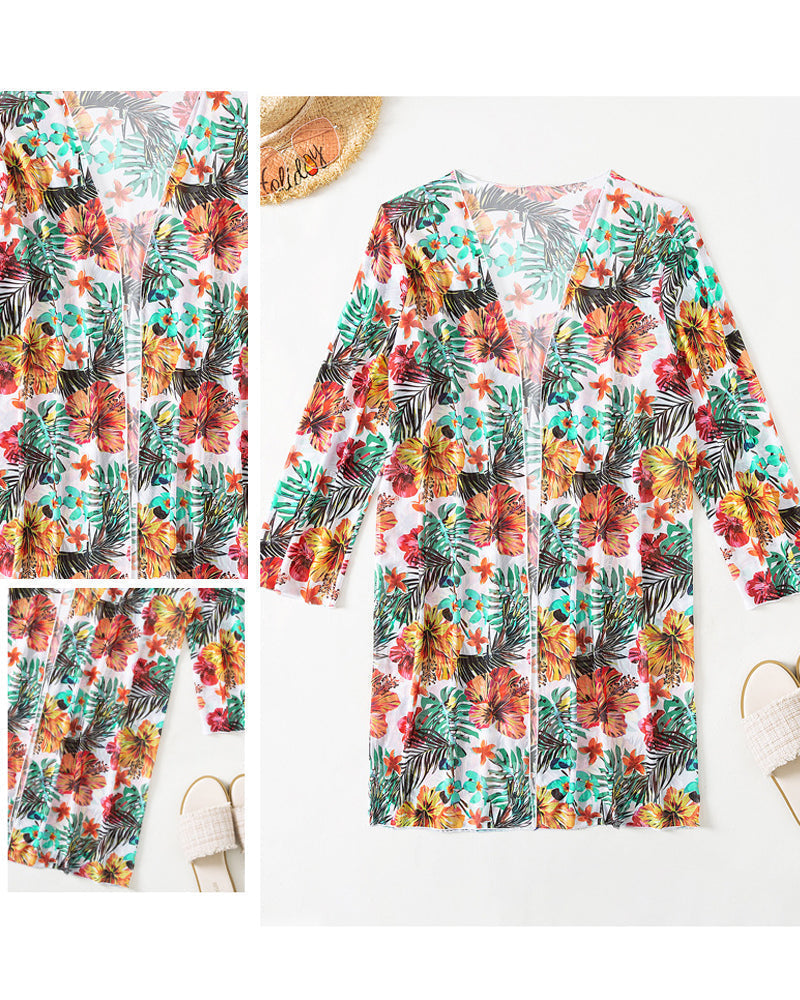 Glenda - Bikini en bloemenrok