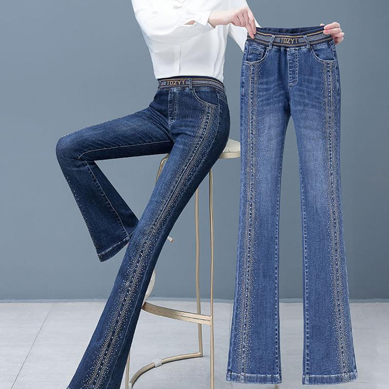 š„Nieuwe lente-items - 49% kortingš„šDames high waist stretch jeans