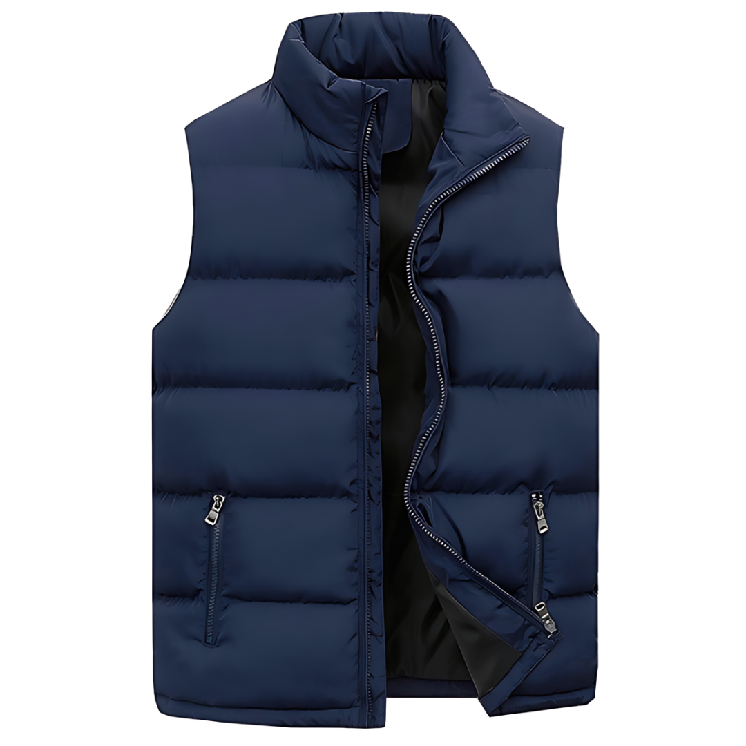 Premium Gewatteerde Bodywarmer voor Stijlvolle Warmte en Comfort