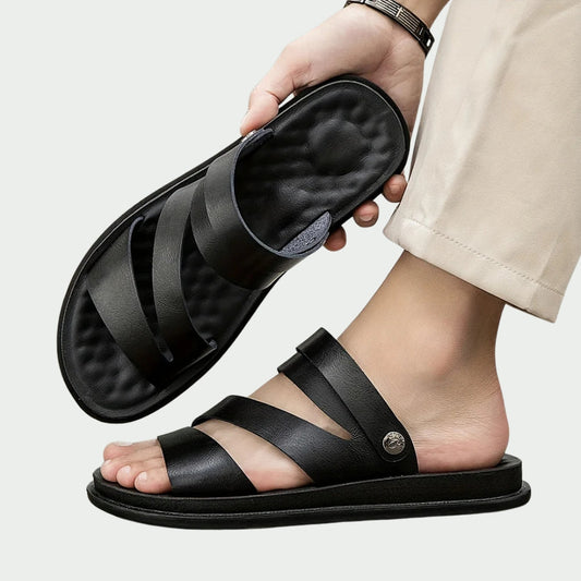 Casual leren sandalen – Ryan – Elegantie en comfort