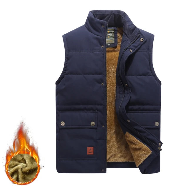 Phillip| Heren wintervest | Mouwloos