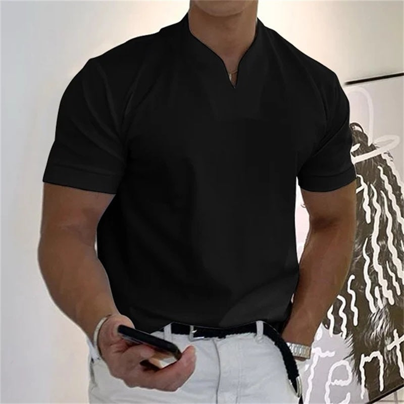 Jaxon™ - Heren Business Fitness Shirt met korte mouwen
