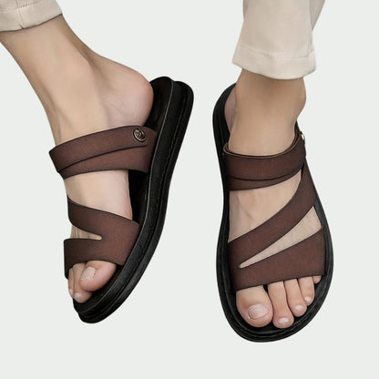 Casual leren sandalen – Ryan – Elegantie en comfort