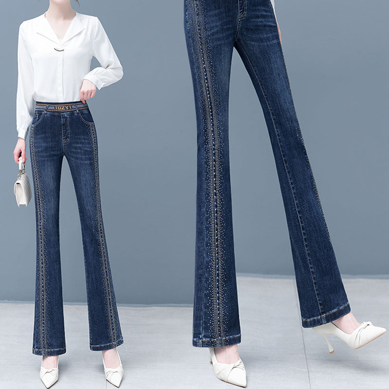 🔥Nieuwe lente-items - 49% korting🔥💐Dames high waist stretch jeans