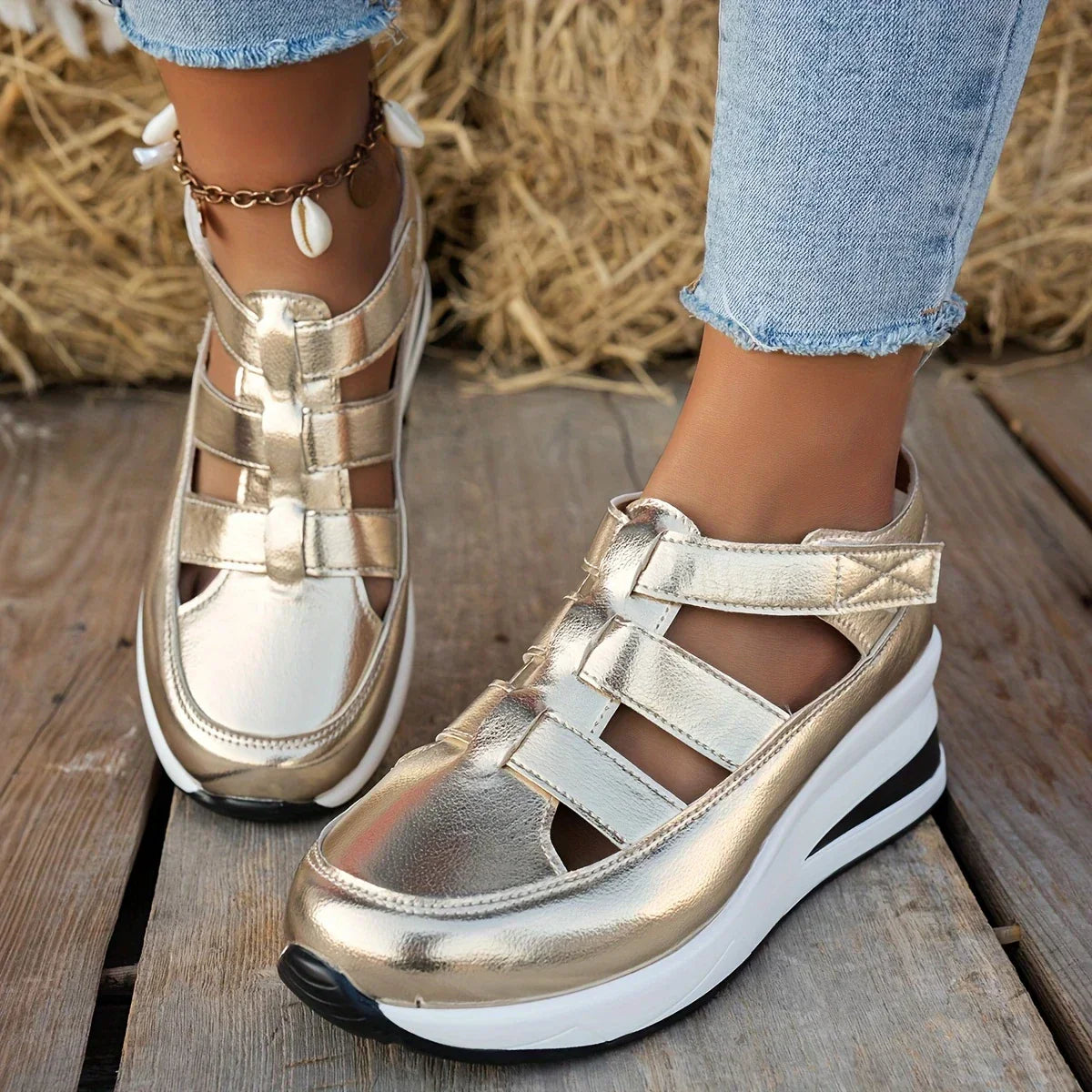 LILIAN | Ergonomische damessandalen voor totaal comfort en een elegante, dagelijkse stijl