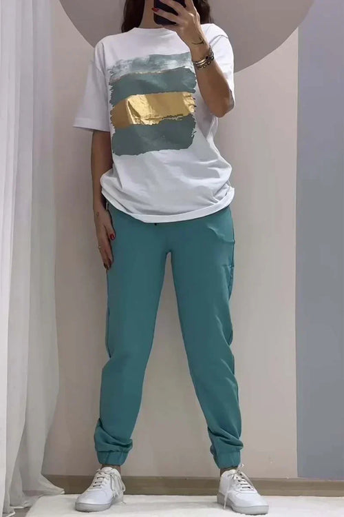 Madelina – Tweedelige set met top en broek