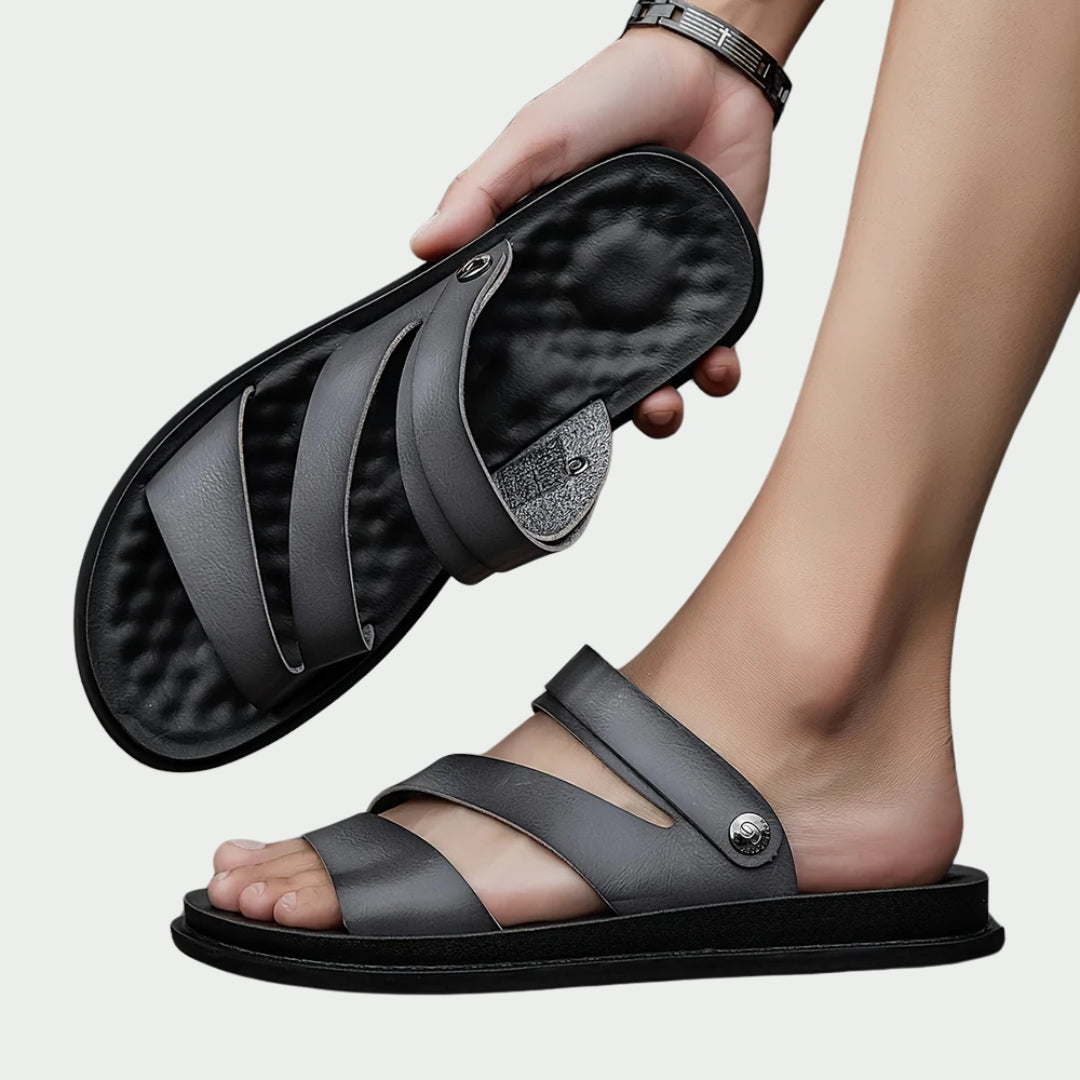 Casual leren sandalen – Ryan – Elegantie en comfort