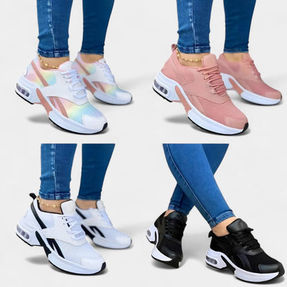 Gleame Sneakers - Casual dames sneakers met vetersluiting