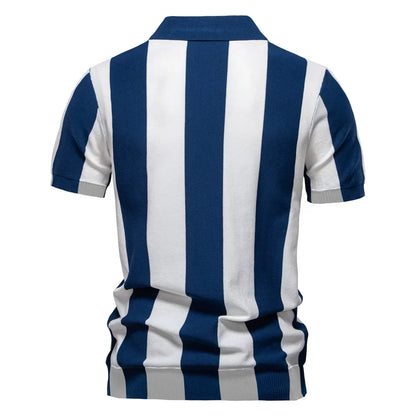 Casual gestreept poloshirt