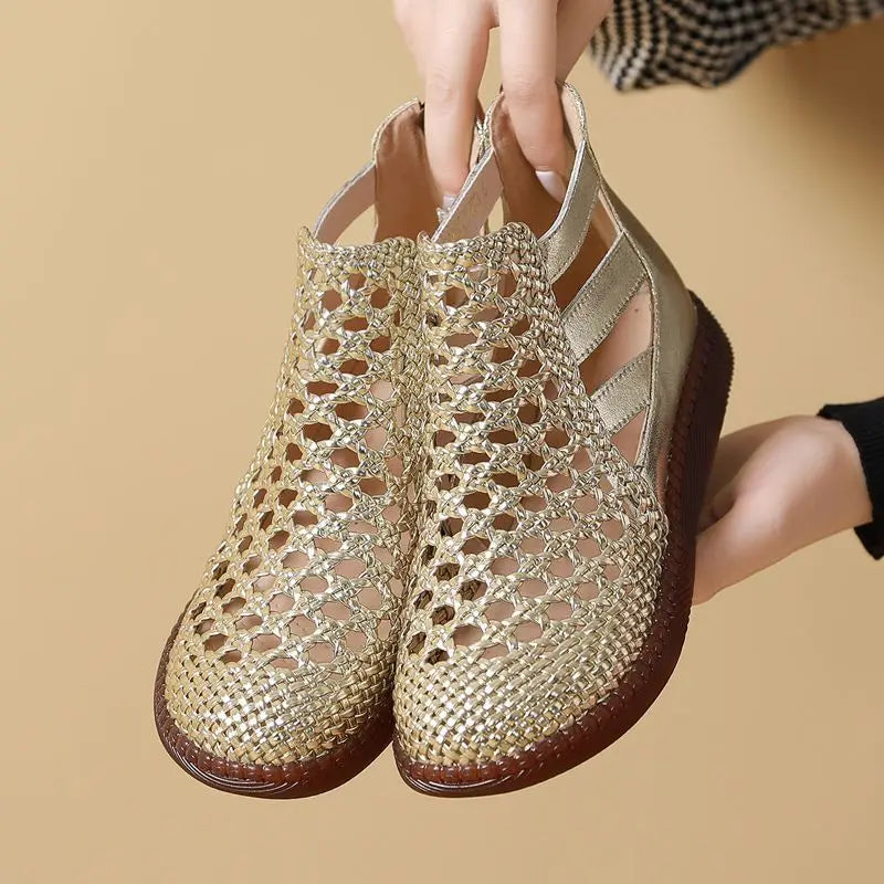 Cleopatra sandalen - comfortabel en stijlvol (echt leer)