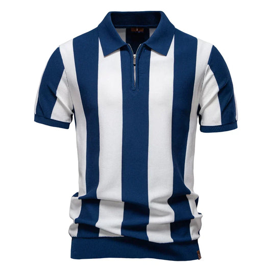 Casual gestreept poloshirt