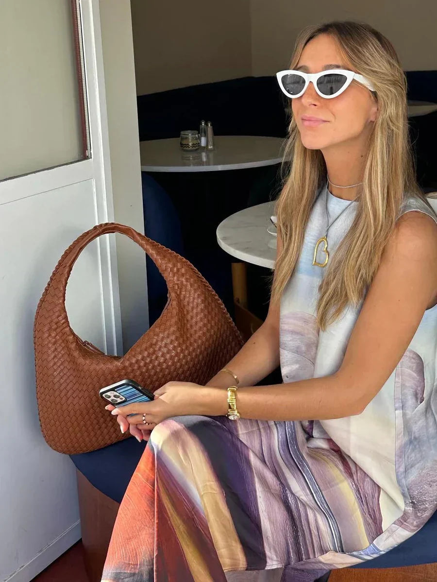 Alice™ - Trendy gevlochten tas