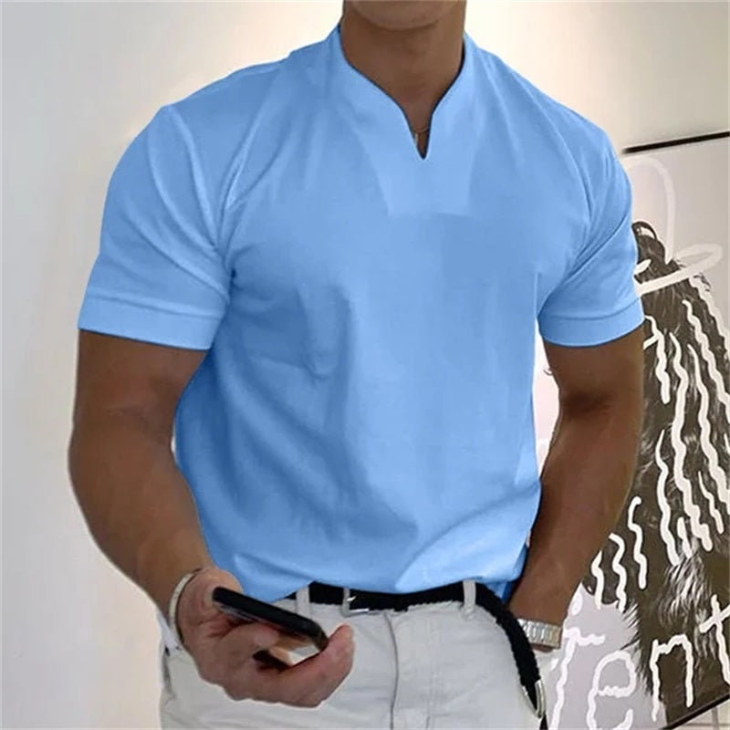 Jaxon™ - Heren Business Fitness Shirt met korte mouwen