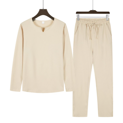 Markus™ - Casual loungeset in effen kleuren