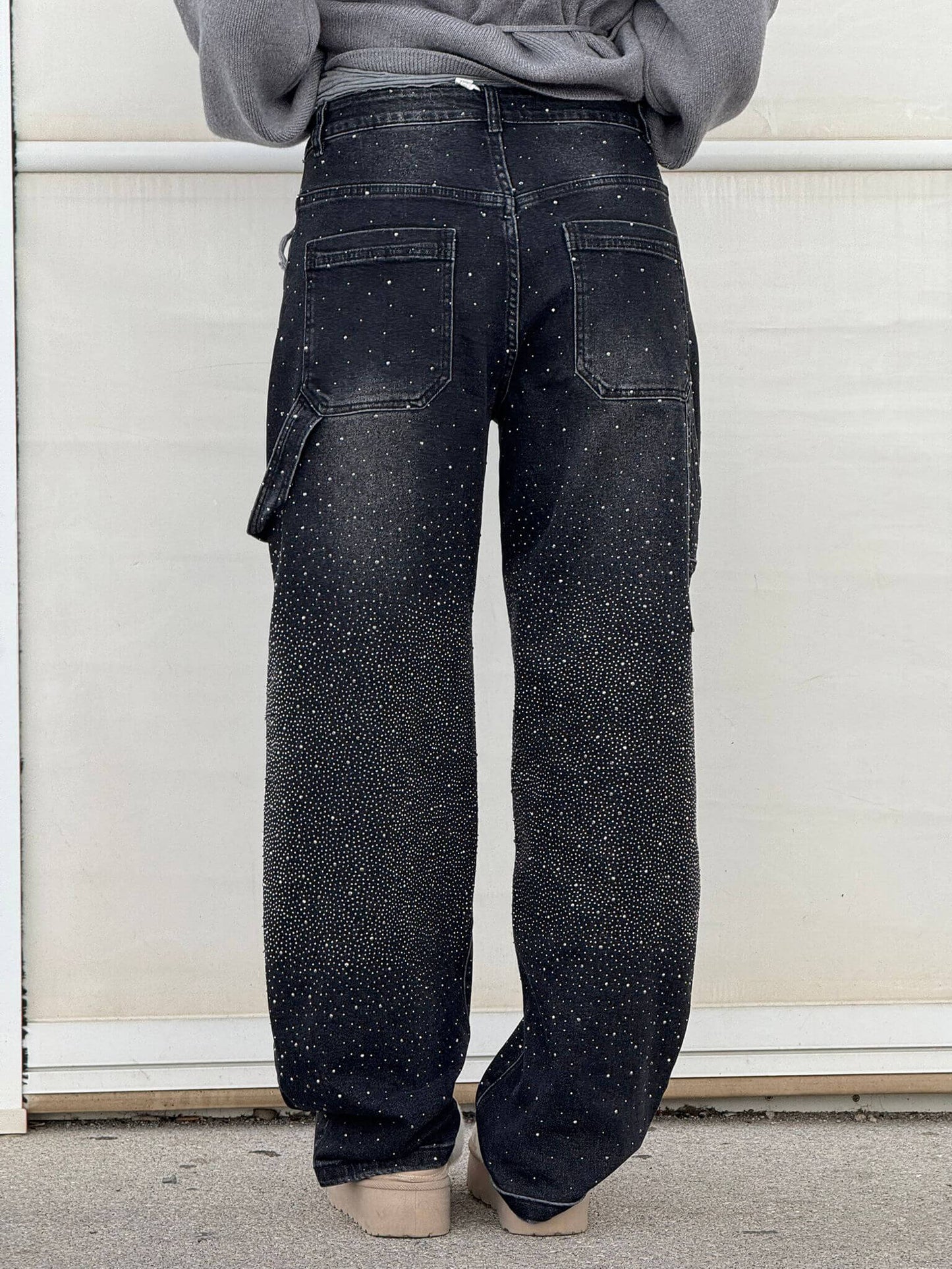 Belle™ Glinsterende damesjeans