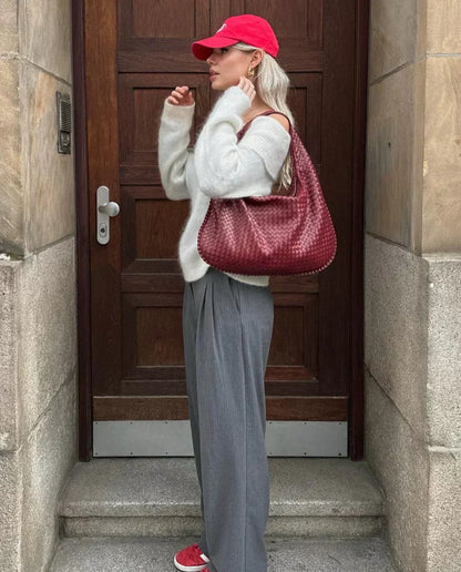 Alice™ - Trendy gevlochten tas