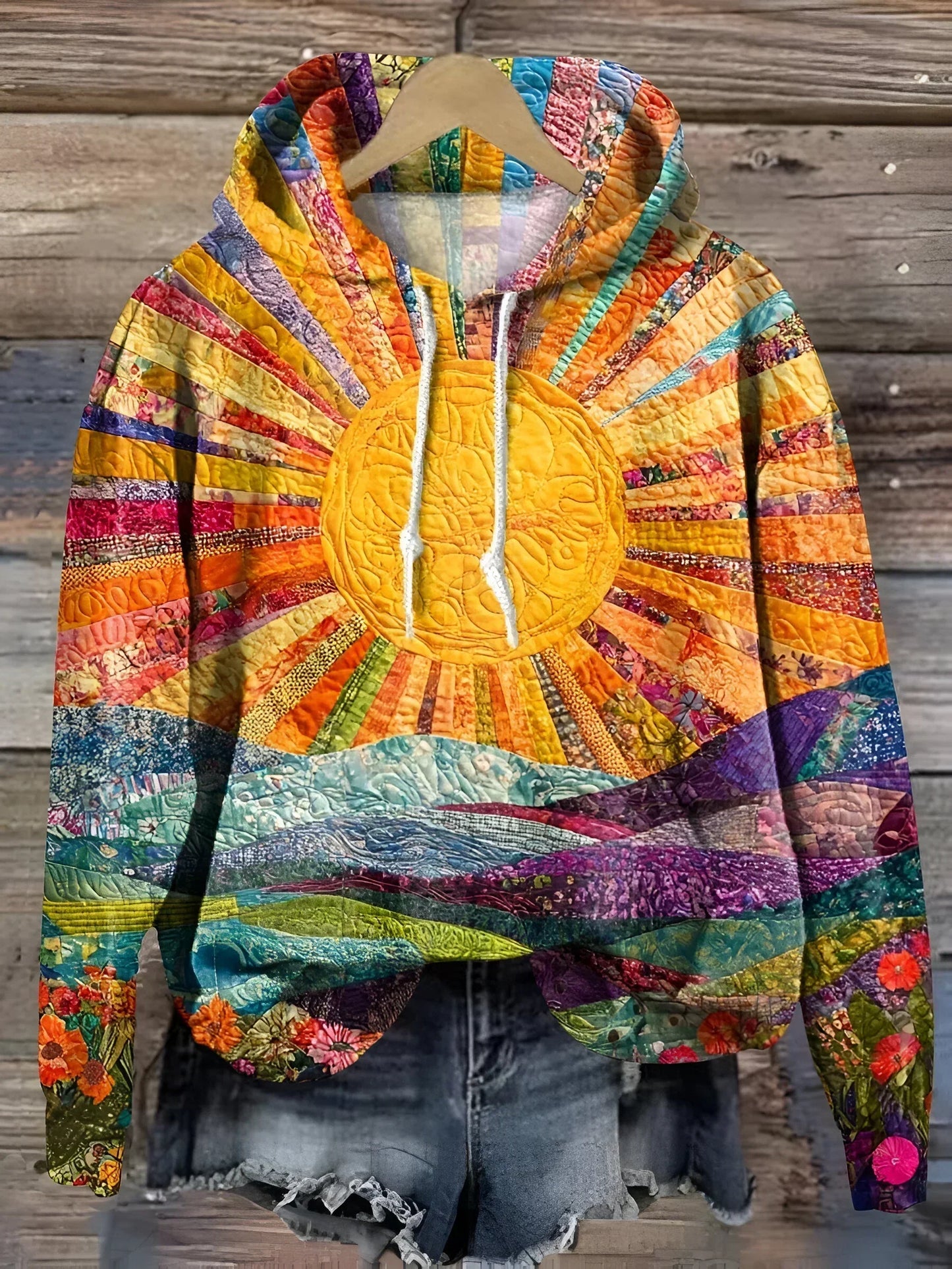 LAURA | Hoodie met zonsopgang