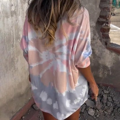 Comfortabele V-hals casual top voor dames